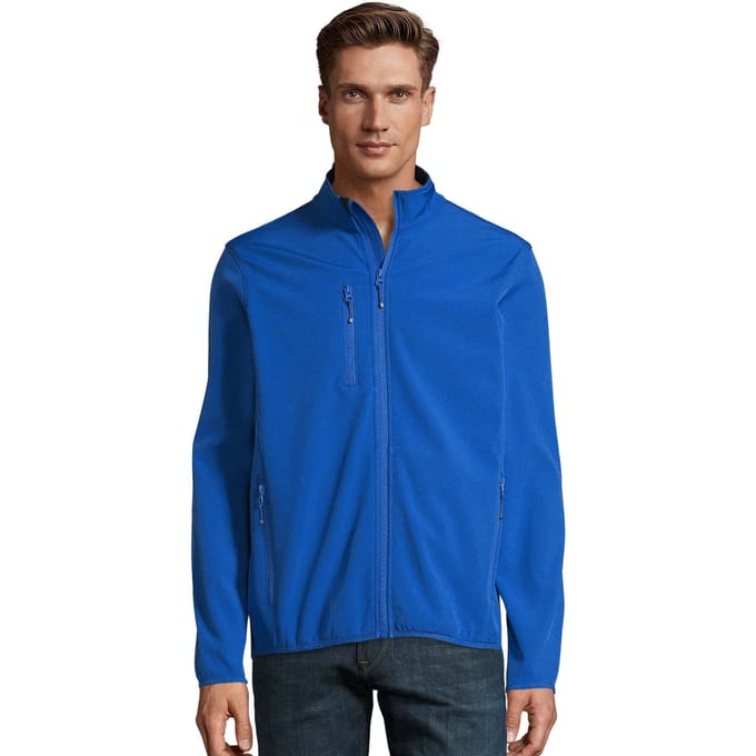 SOLS Heren Radian Soft Shell Jacket (Koningsblauw)