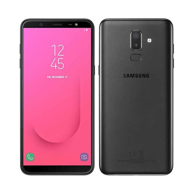 Samsung Galaxy J8 J810F On8 Reconditionné Double SIM 3 Go RAM 32 Go ROM 6.0  16MP 4G Octa-core Téléphone Mobile Avec Double SIM Simple Set noir