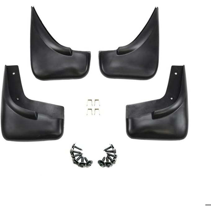 Bavettes garde-boue - J&J Automotive - Volkswagen Golf 4 - 4 pièces - Facile à assembler - Durable