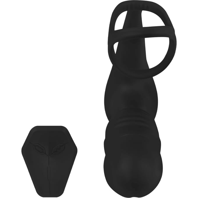 Prostaatstimulator met bewegende massageparels, 15,6 cm