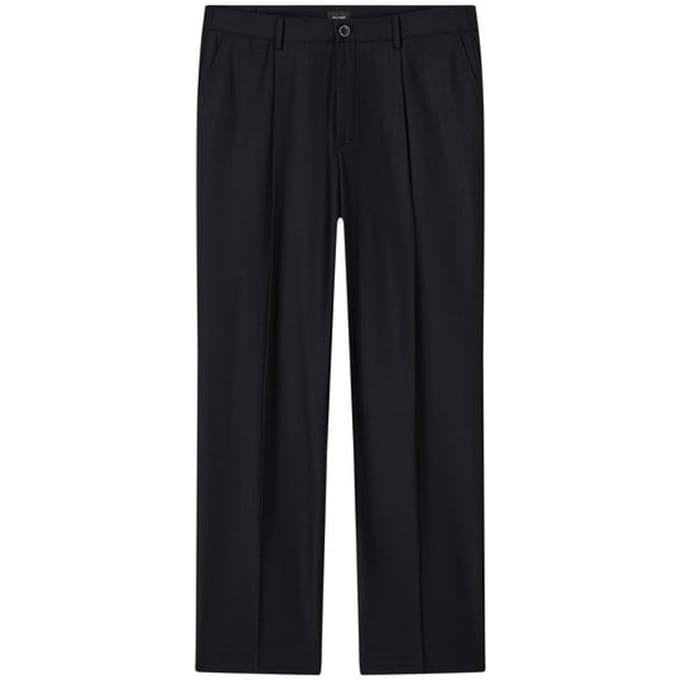 OLYMP Chino, Loose Fit, Marineblauw