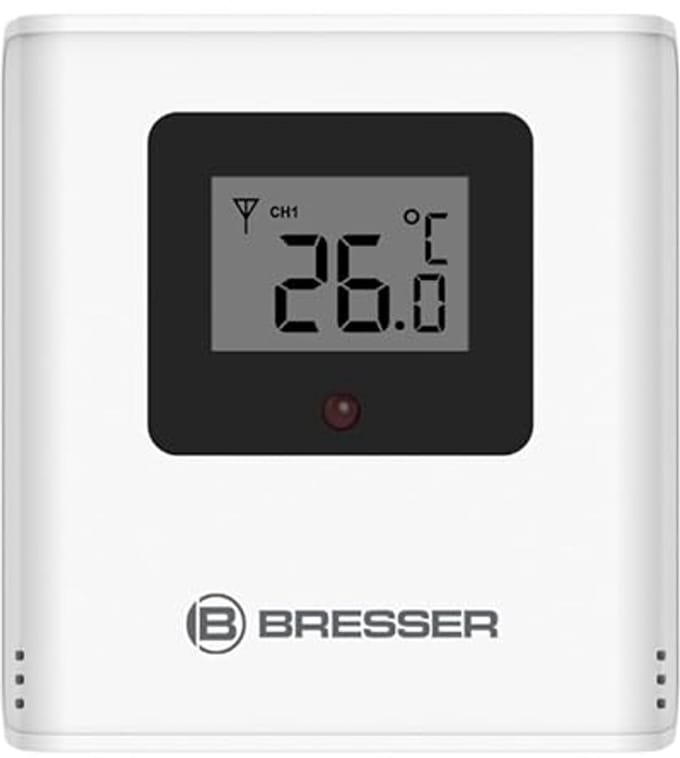 Draadloze Thermosensor met Display en 80m Bereik voor Weerstation of Thermometer