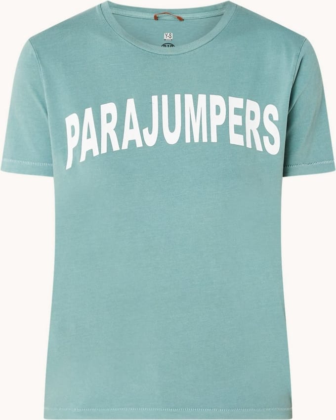 Parajumpers T-shirt met logoprint - Maat 140
