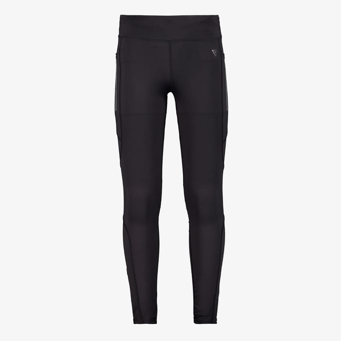 Osaga Dry heren hardloopbroek met rits zwart - Maat S