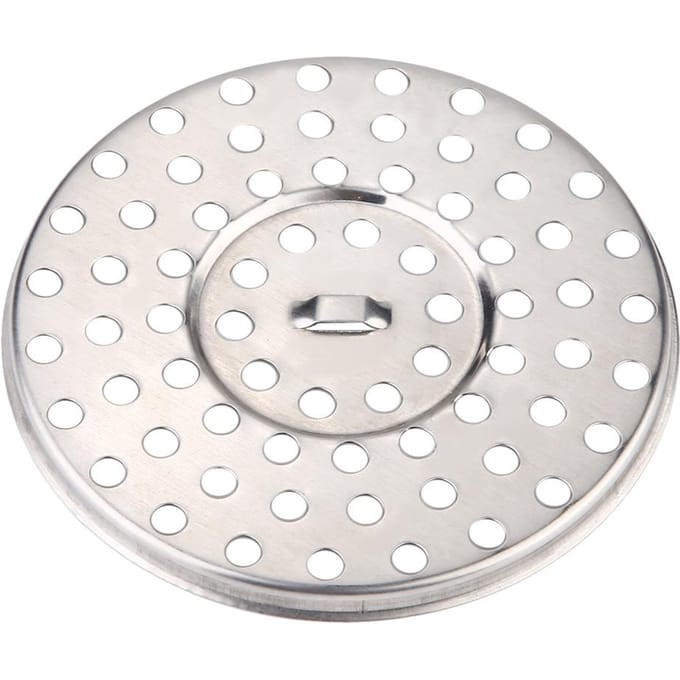 8.5cm Diameter Roestvrij Staal Ronde Douchevloerafvoer Balkonvloerafvoerput white