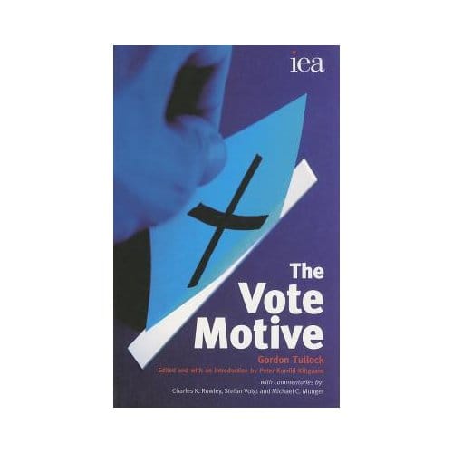 The Vote Motive - Tullock, Gordon