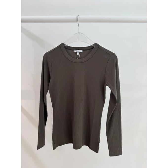 Penn & Ink W26f1963 655 penn en ink longsleeve tabac
