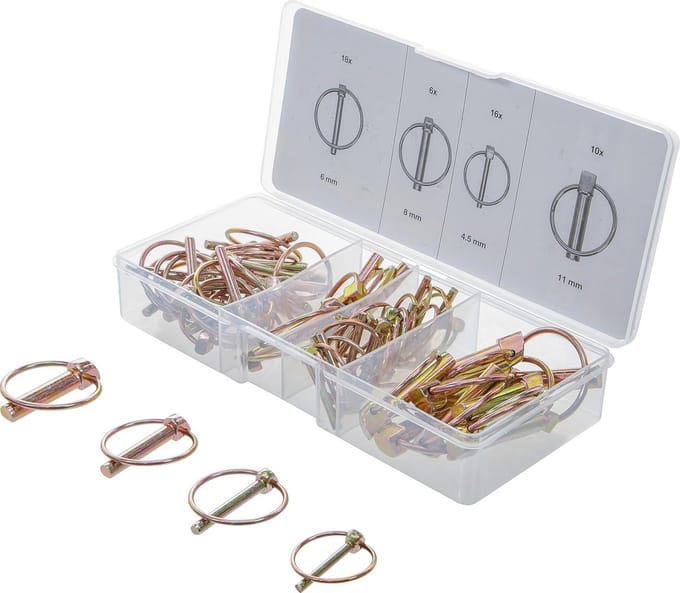 Assortiment Ringborgpennen 50-delig voor Professioneel Gebruik