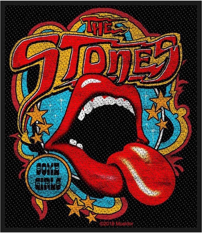 Rock Off The Rolling Stones Some Girls Patch - Multicolour polyester