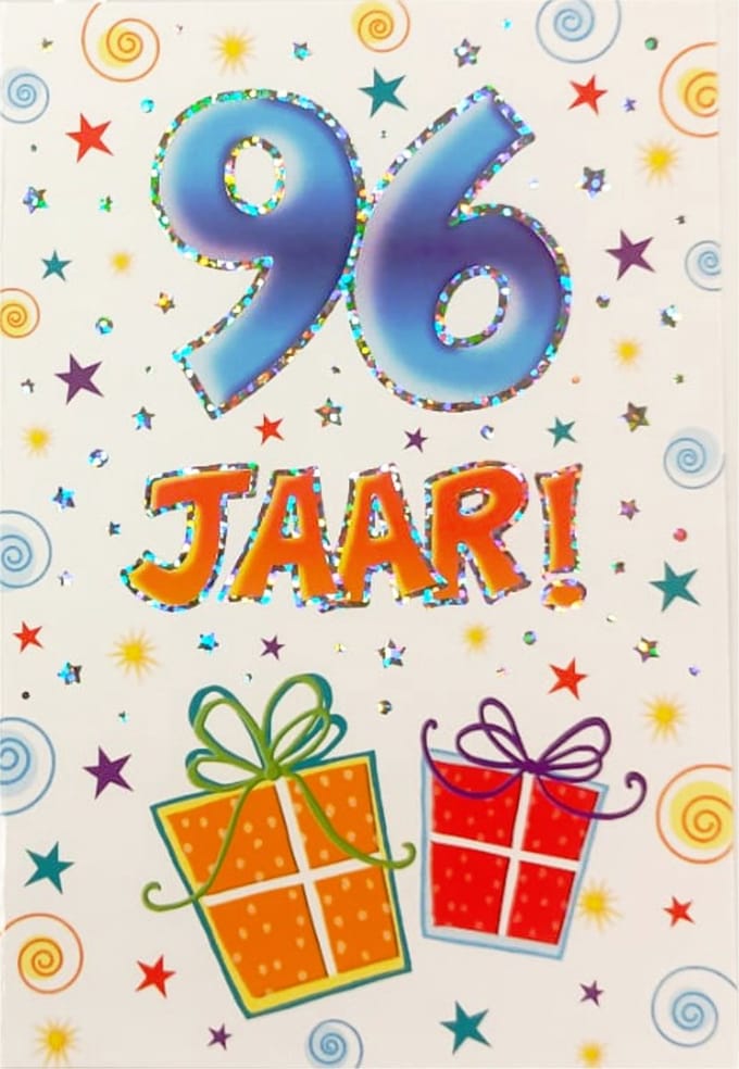 Kaart - That funny age - 96 jaar - TFA119