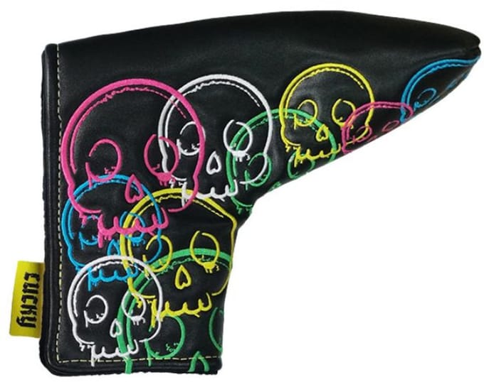 Legend Putter Headcover Lucky Zwart