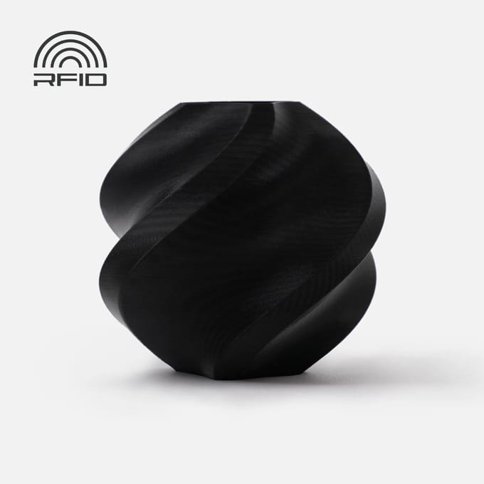 Bambu Lab - PLA Basic 1.75mm Filament – 1kg – zwart (black) - zonder spoel