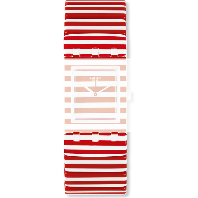 Swatch Plastic - Square SUB 18mm ASUBW111B SUBW111 Sailing Lady Small band