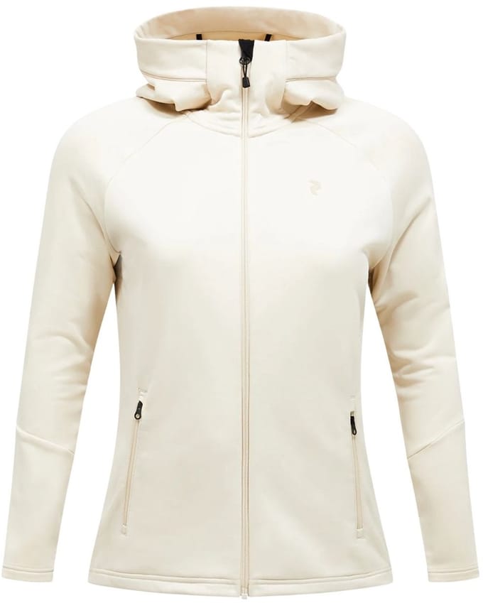Peak Performance Rider Essentials Zip Fleece Vest Dames Zand M/38