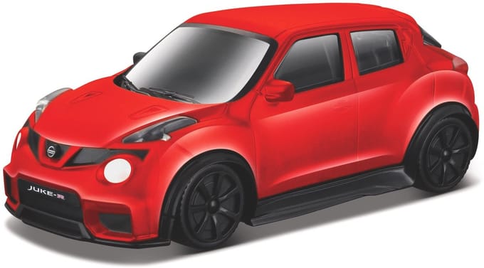 Bburago Nissan Juke - Modelauto - Schaal 1:43 - Rood