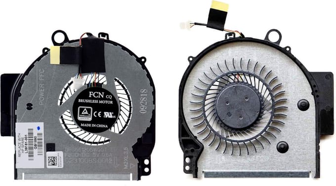 CPU koeler geschikt voor HP Pavilion 14-ba071nd X360