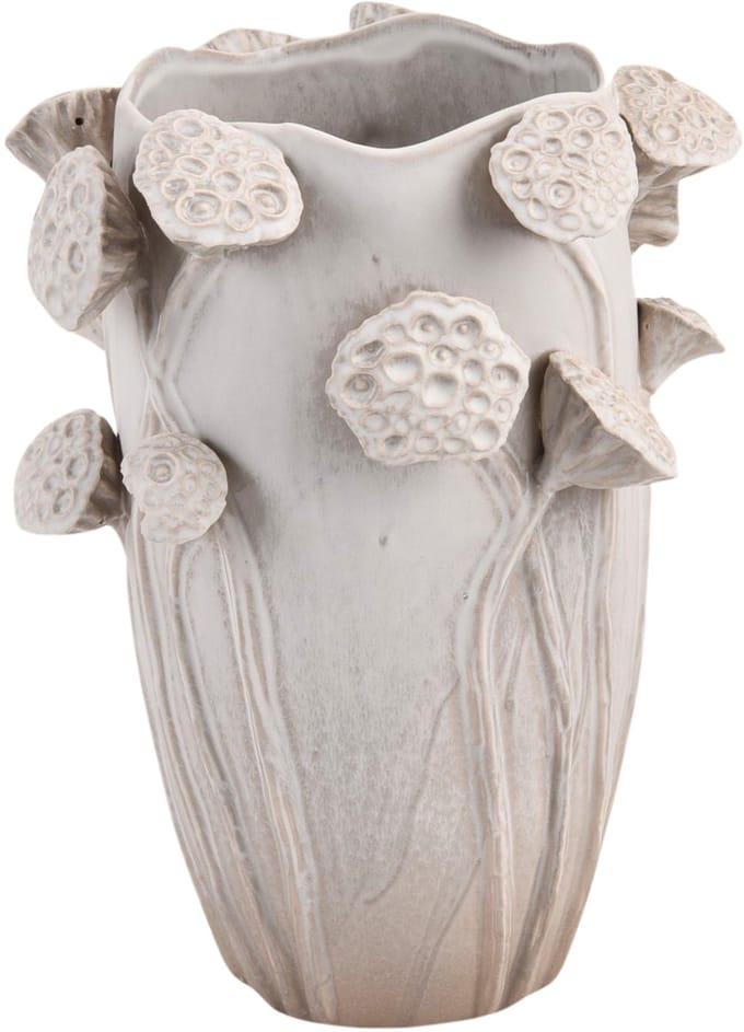HD Collection Vaas Lotus Aardewerk 35.5x35x51cm