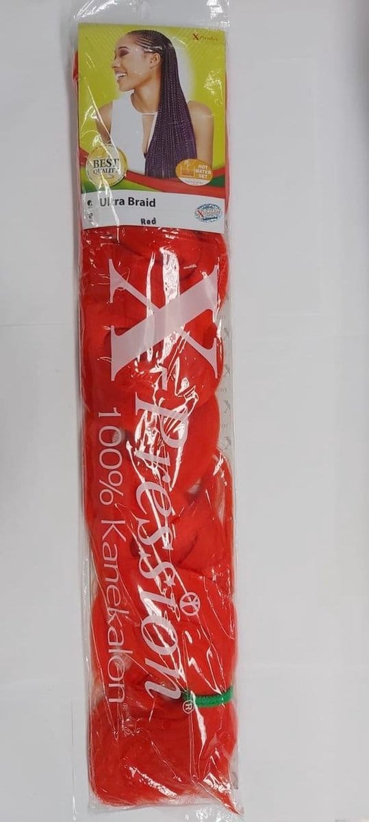 X-PRESSION - BRAID #RED