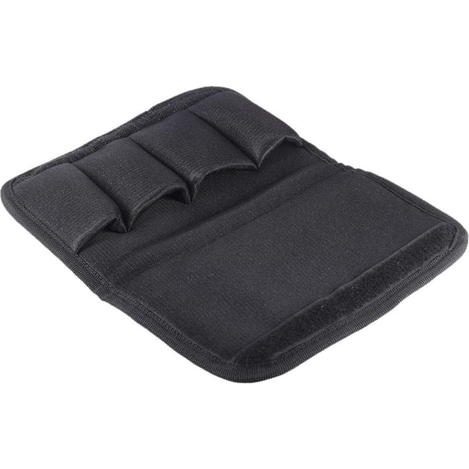 Trombone Euphonium Trompet Mondstuk Pouch Tas met 4 Zachte Vakken Zwart black