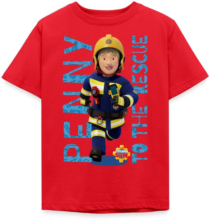 Brandweerman Sam™ Penny Te Hulp T-Shirt Kinderen