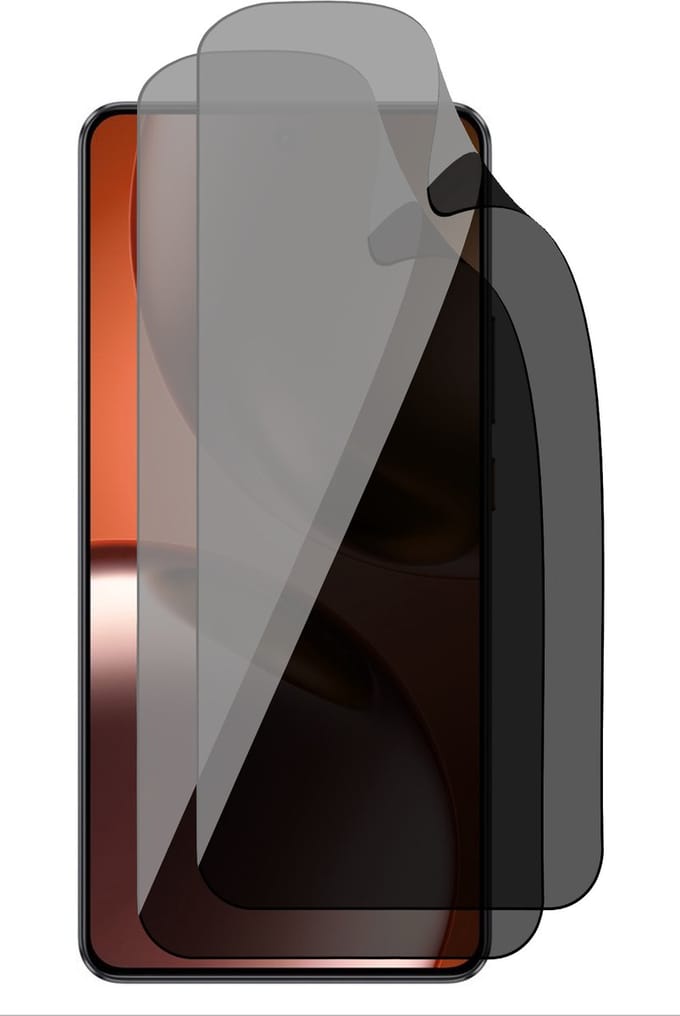 Privacy Screenprotector geschikt voor Realme GT 7 - 2x FlexGuard Screen Protector