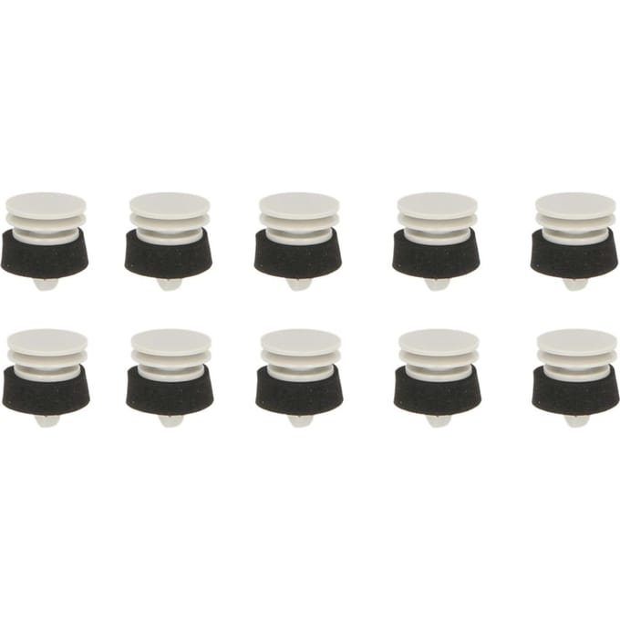 Bekledingsclip ROMIX ROM C60455, 10 Stuk