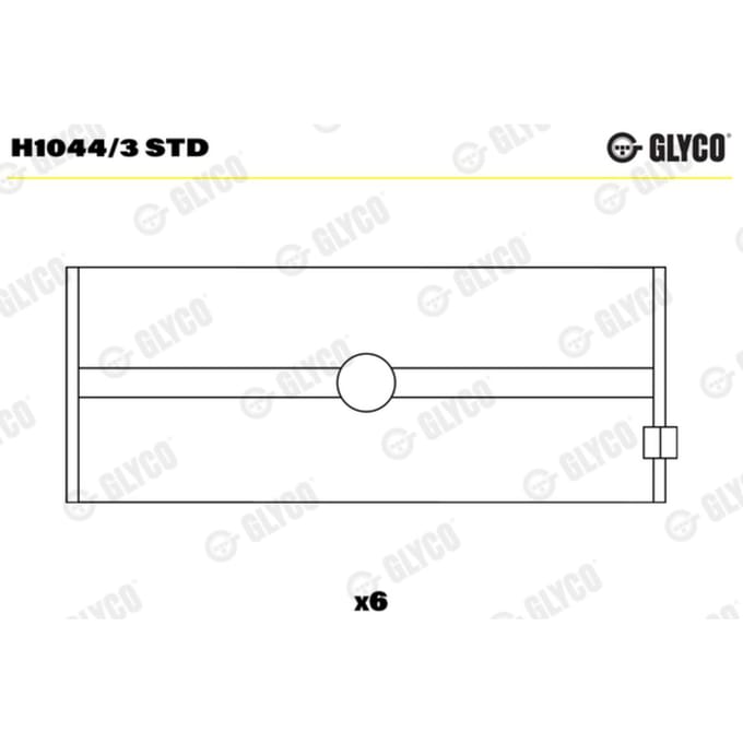 Krukaslagerset GLYCO H1044/3 STD