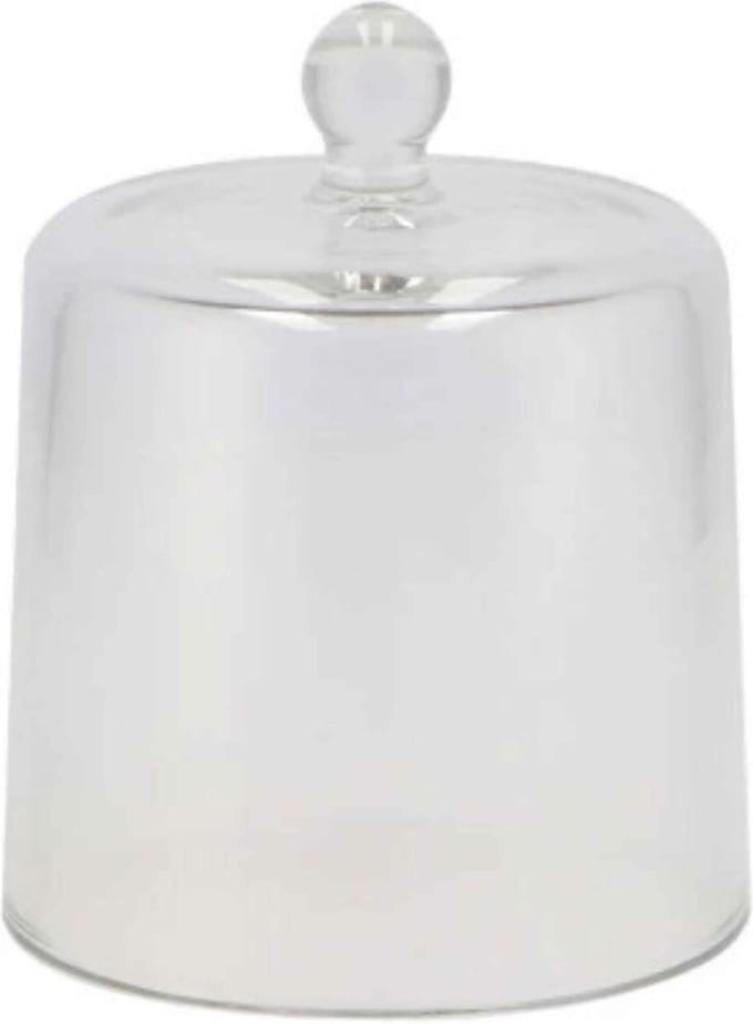 DK Design amuse cloche - transparant glas - D13 x H16 cm - hapjes stolp - amuseschaaltje