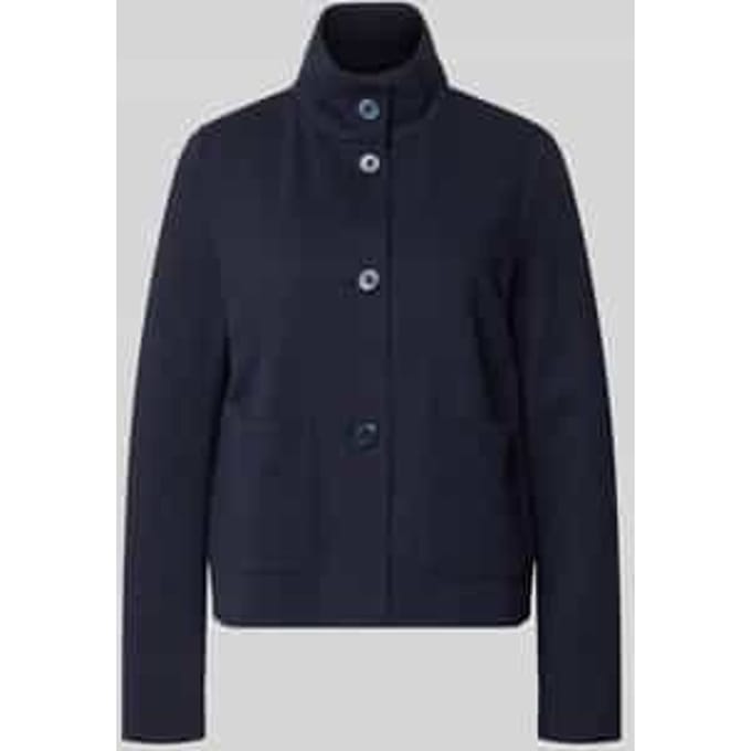 regular fit jack met opstaande kraag