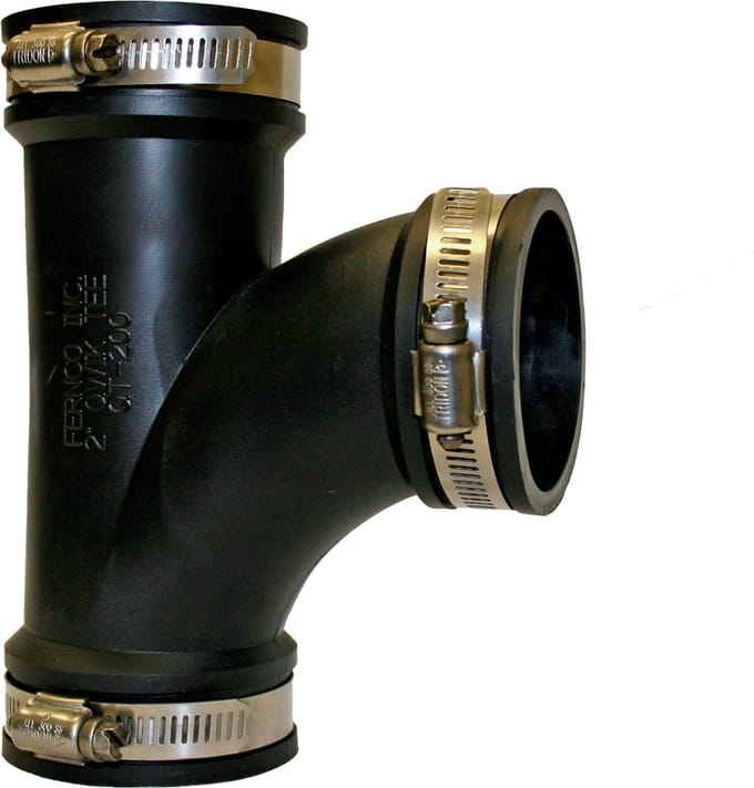 Evolution Aqua - koppeling - Flexibel T-stuk 2" (63-50 mm)
