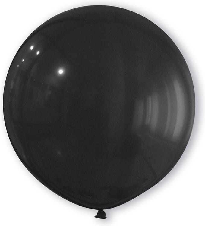 GLOBOLANDIA - Reusachtige zwarte ballon