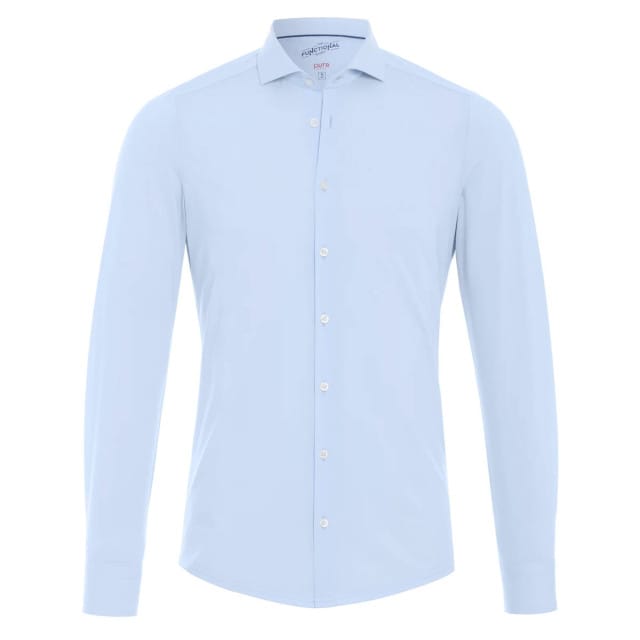 Pure H.Tico The Functional Shirt Blauw - Maat 37 - Heren - Overhemden Casual