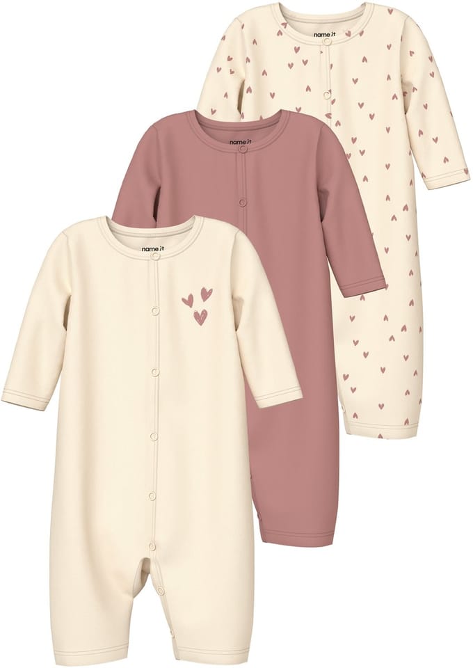 NAME IT - NBNNIGHTSUIT 3P AOP NOOS - Baby - Pyjamas