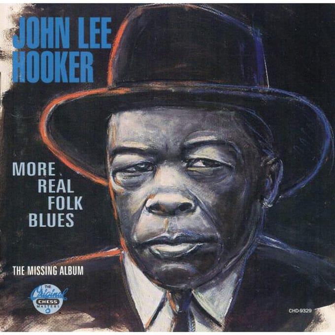 CD HOOKER JOHN LEE More Real Folk Blues CHD9329 MCA Records 1991 US Blues Gebruikt gray