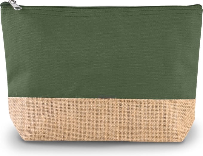Tas One Size Kimood Dusty Light Green / Natural 100% Katoen