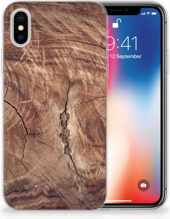 Apple iPhone X | Xs Bumper Hoesje Tree Trunk