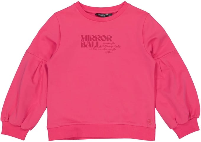 Quapi - Meisjes sweater - Hot Pink - Maat 98