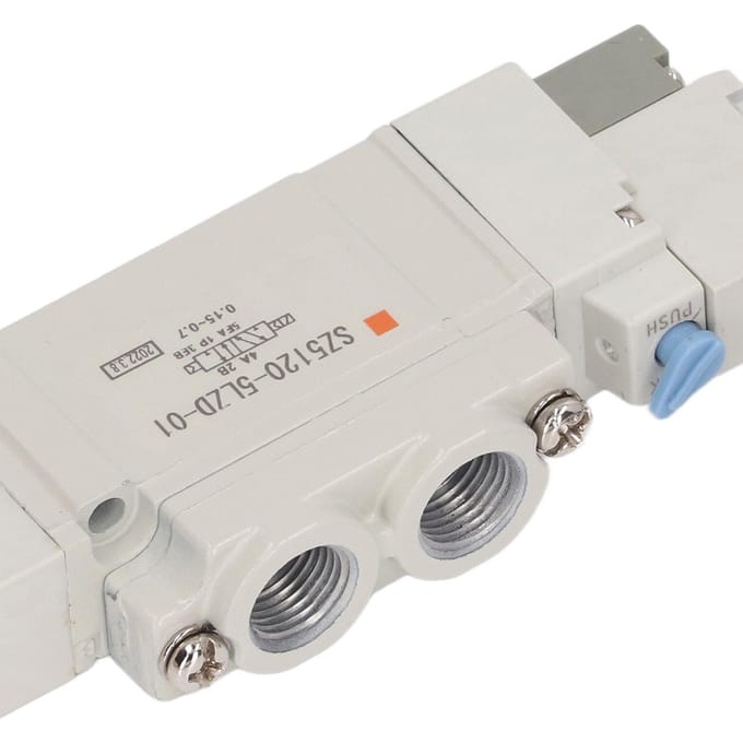 Pneumatische Solenoïdeklep SMC Type 2 Posities 5 Weg Hoge Nauwkeurigheid Aluminiumlegering Solenoïdeklep