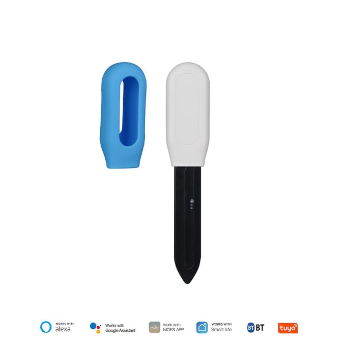 Bodemtemperatuur Vochtigheidsmeter Tuya APP BT Protocol Smart Home Bodemtemperatuur en Vochtigheid blauw