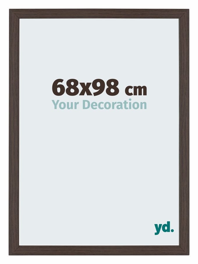 Your Decoration - Fotolijst 68x98 cm - MDF - Eiken Donker - Mura