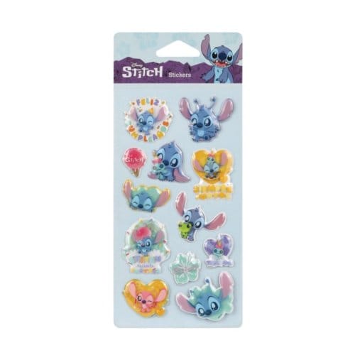 Stitch pastel stickers pop-up, colour