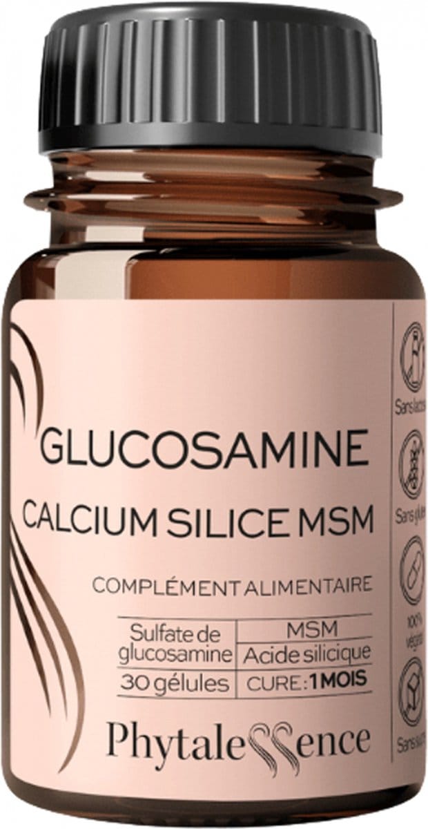 Phytalessence Glucosamine Calcium Silica MSM 30 Capsules