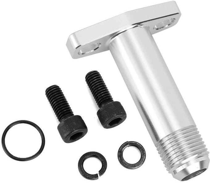 Dailygoods- Olie Retour Flens Aluminium - 10An Aansluiting - Geschikt