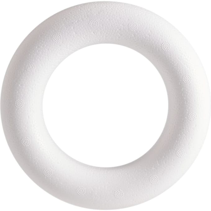 Piepschuim ring plat (Romeins), Ø 17 cm