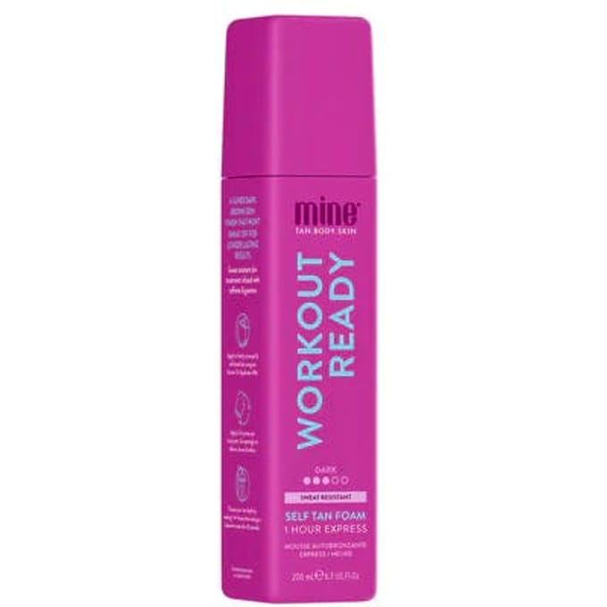 MineTan Workout Ready Mousse Auto-bronzante 200ml