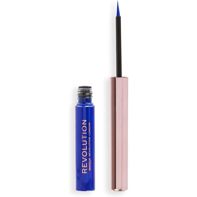 Revolution Super Flick Liquid Eyeliner Blue 4,5 ml