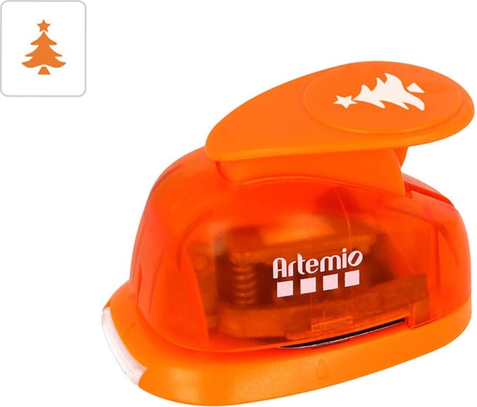 Artemio medium pons kerstboom 2x1,5 cm