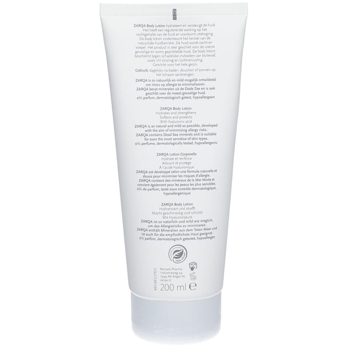 Zarqa® Body Lotion Gevoelige Huid 200 Lichaamsverzorging