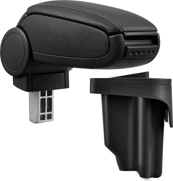 Armsteun voor BMW 3-serie E46 1998-2007 kunstleer zwart