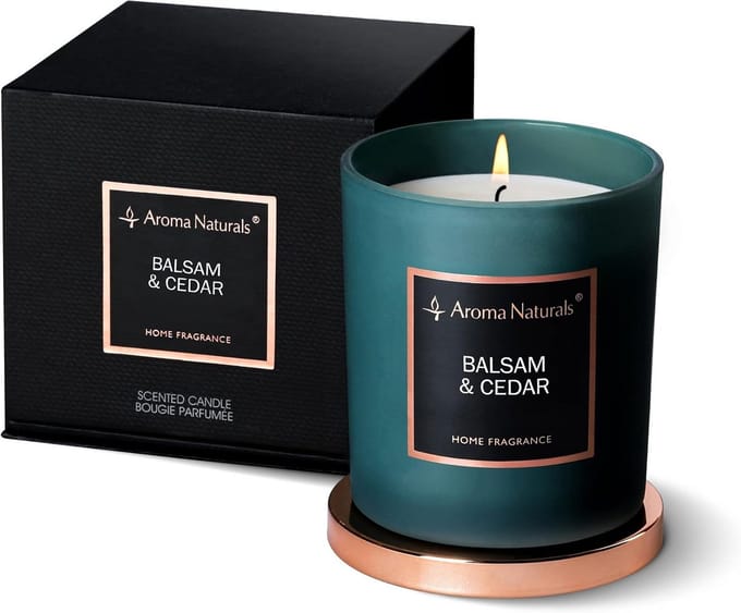 Luxe Geurkaarsen van Sojawas, Natuurlijk en Lang Brandend (215g)